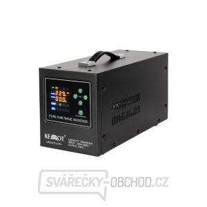 Zdroj záložní KEMOT PROsinus-1500/24-LFP4 24V 230V 1500VA 1050W Black URZ3427-LFP4 gallery main image
