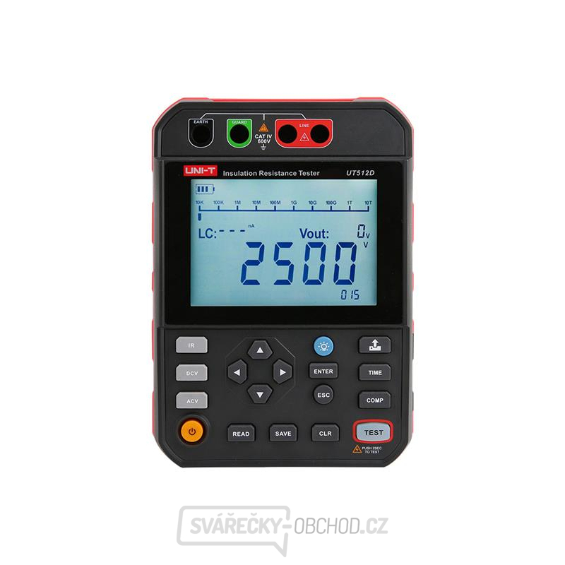 Tester izolačního odporu UNI-T UT512D gallery main image