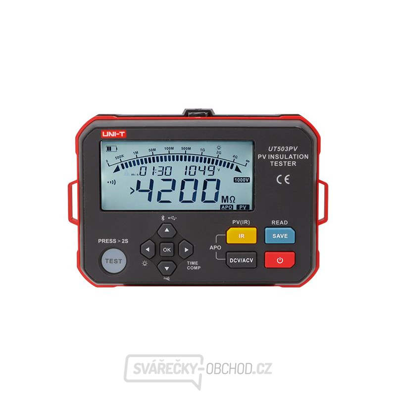 Tester izolačního odporu UNI-T UT503PV gallery main image