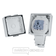 Solight zásuvka IP66, vodotěsná a prachotěsná  náhled