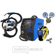 Invertorová svářečka Digimig 200 Smart + Hořák + Kabely + Kukla + Ventil gallery main image