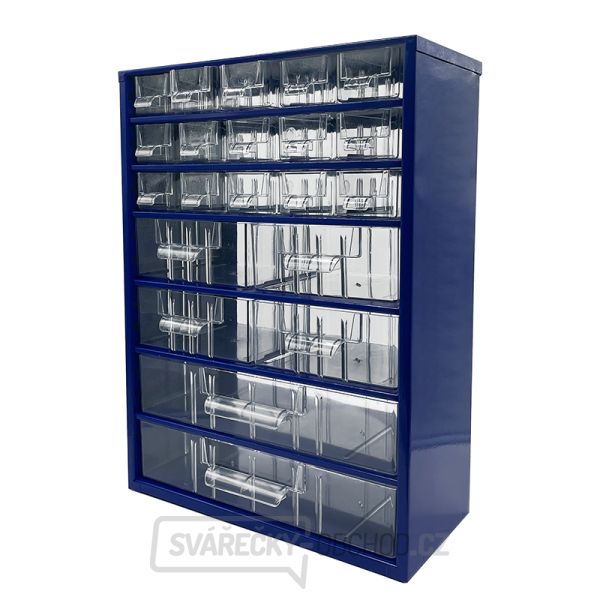 TOKOZ - Zásuvkový organizér 09 / 15S, 4M, 2L - RAL 5002 - Modrá gallery main image