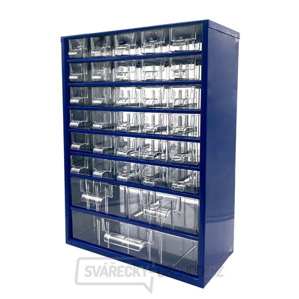 TOKOZ - Zásuvkový organizér 09 / 30S, 2M, 1L - RAL 5002 - Modrá gallery main image