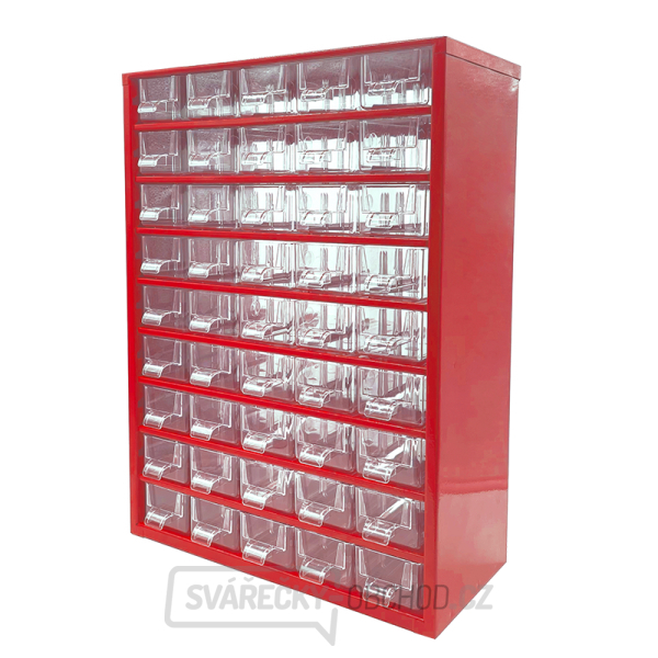 TOKOZ - Zásuvkový organizér 09 / 45S - RAL 3002 - Červená gallery main image