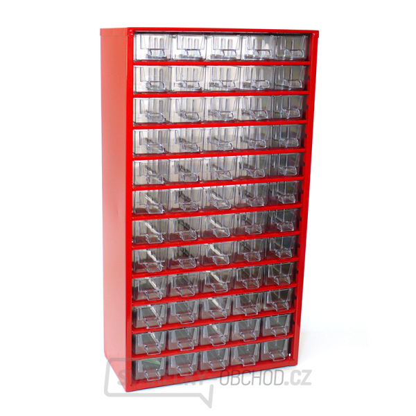 TOKOZ - Zásuvkový organizér 12 / 60S - RAL 3002 - Červená gallery main image