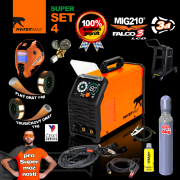 PANTERMAX Svářecí invertor MIG210FALCO® 3 LCD SET4 (MIG/MMA/TIG) Náhled