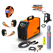 PANTERMAX Svářecí invertor MIG210FALCO® 3 LCD SET4 (MIG/MMA/TIG) Náhled