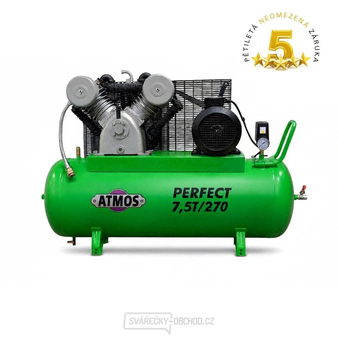 Pístový kompresor Atmos Perfect 7,5T/270