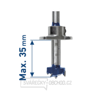 frézy-sukovníky, do dřeva s hloubk. dorazem, sada 5ks,, ⌀15-20-25-30-35mm Náhled