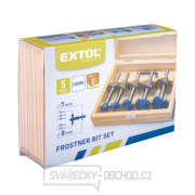 frézy-sukovníky, do dřeva s hloubk. dorazem, sada 5ks,, ⌀15-20-25-30-35mm náhled