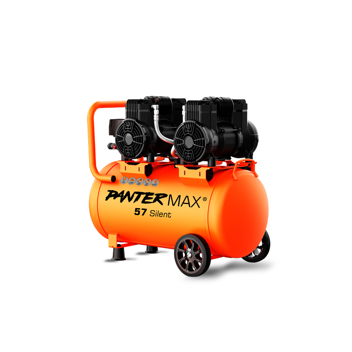 Levně PANTERMAX Super tichý bezolejový kompresor AirFlow 57 SILENT PMAF57SI