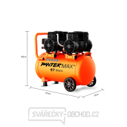 PANTERMAX Super tichý bezolejový kompresor AirFlow® 57 SILENT SET1 Náhled