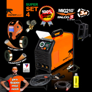 PANTERMAX Svářecí invertor MIG210FALCO® 3 LCD SET4bL (MIG/MMA/TIG) Náhled
