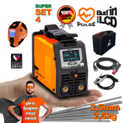 PANTERMAX Pulzní svářecí invertor MMA200pulse® SET4 (MMA/TIG) gallery main image