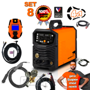 PANTERMAX Svářecí invertor PanterWeld® 4v1 200 SET8bL (MIG/SYN/MAN/PLASMA/DCTIG) gallery main image