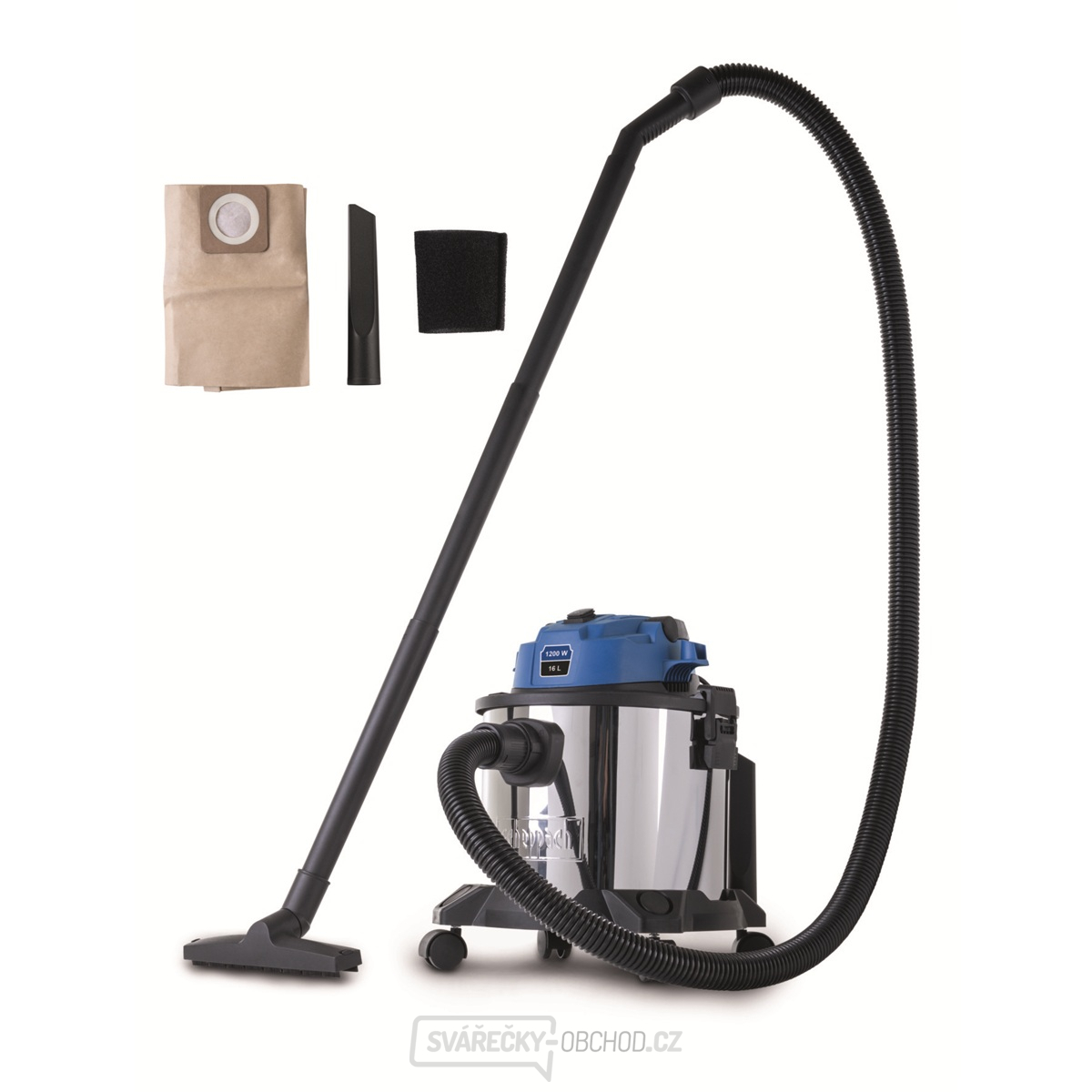 Scheppach VC 16-GL průmyslový vysavač na suché / mokré vysávání 16 l