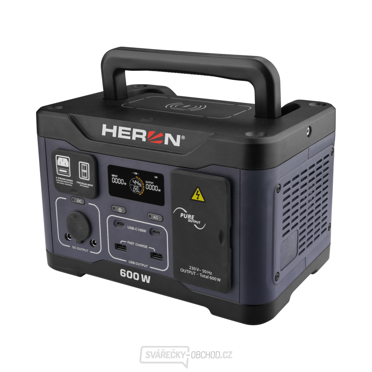 ZAŘAZENÍ DO SOUTĚŽE O Nabíjecí stanici HERON, 600W, 512Wh