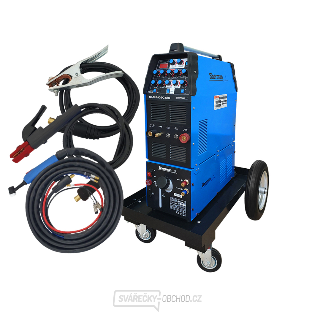 Svářečka DIGITIG 325GD AC/DC MIX + kabely
