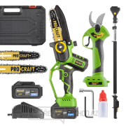 Sada aku ruční pilka PKA32Li a nůžky na větve ES28Libb + nástavec EP2.0 | SPKA32Li-ES28Libb-EP2.0 gallery main image