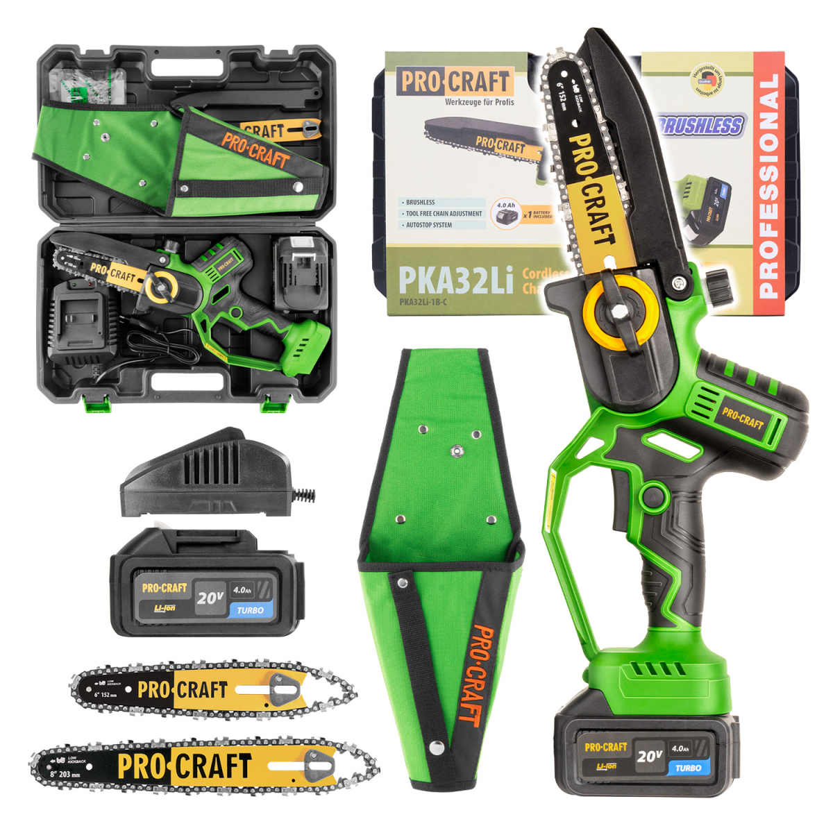 Levně Aku ruční pilka s pouzdrem Procraft PKA32Li-P | PKA32Li-P PKA32Li-P