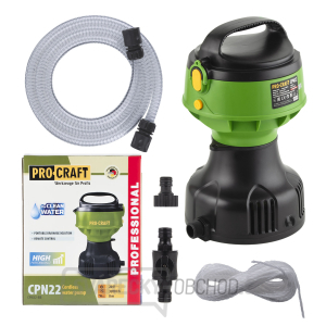 Aku plovoucí čerpadlo Procraft CPN22bb (bez baterie a nabíječky) | CPN22bb gallery main image