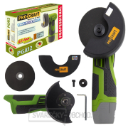 Aku mini úhlová bruska Procraft PGA12 bez akumulátoru a nabíječky | PGA12-BB gallery main image