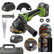 Sada aku úhlová bruska Procraft PGA22 a 3x diamantové kotouče Procraft DS3.125 | SPGA22-1B-C/DS3.125 gallery main image