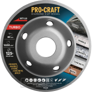 Sada úhlová bruska Procraft PW1050 a 3x diamantové kotouče DS3.125 + 2x hrncové kotouče | SPW1050/DS3.125/WT125 náhled