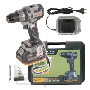 Aku vrtací šroubovák Procraft Industrial CD20A | CD20A-1b-c gallery main image