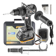 Aku šroubovák Procraft Industrial CD20B (1 baterie) | CD20B-1b-c gallery main image