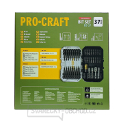 Sada aku šroubovák Procraft PA18ProBL s 2x baterie a nabíječkou 20/1 + sada bitů BS-37 a taškou | SPA18ProBL-BB/2x20-4/20-1/BS-37/BG400 náhled