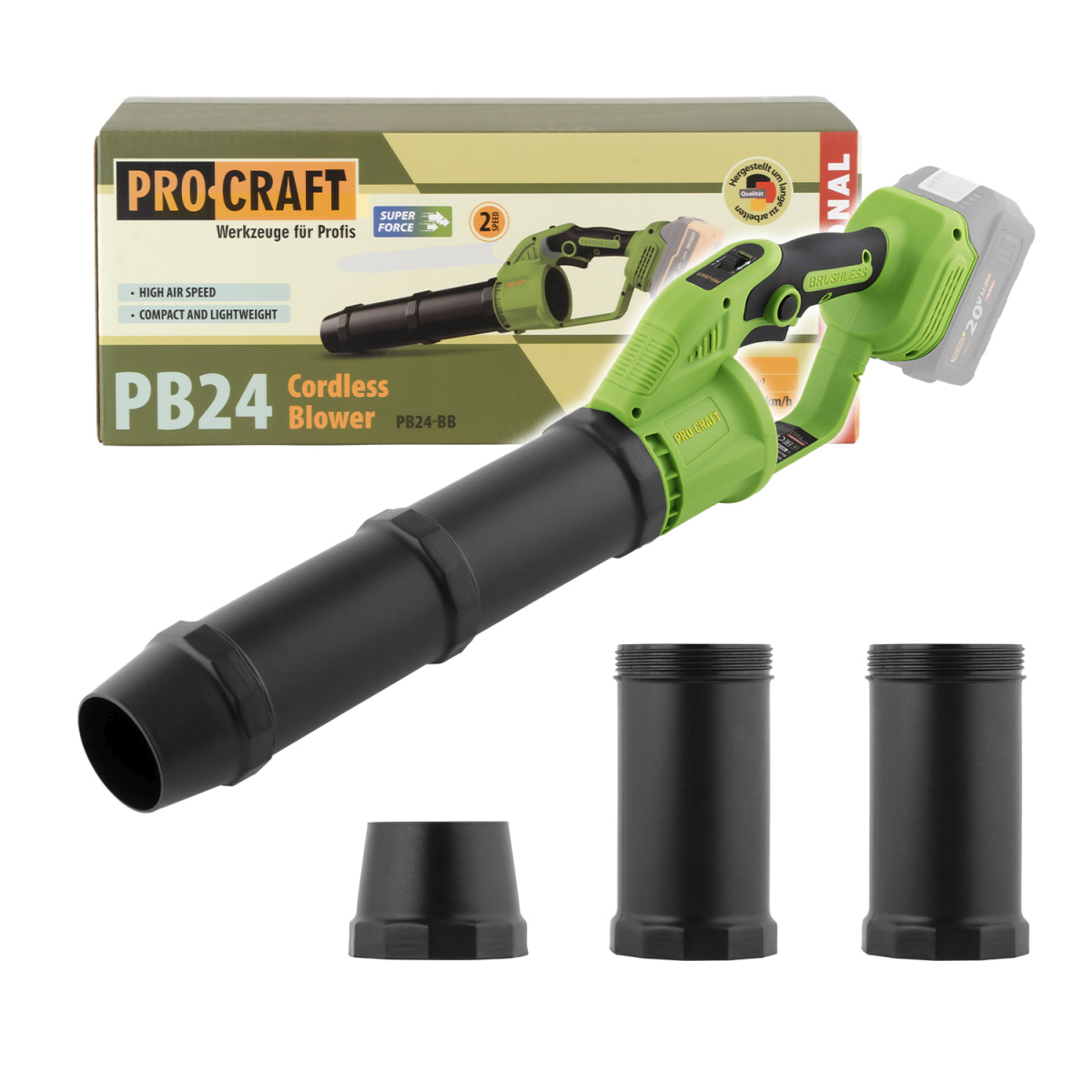 Aku fukar Procraft PB24 (bez baterie a nabíječky) | PB24bb PB24bb