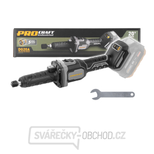Aku přímá bruska Procraft Industrial DG20A-BB (bez baterie a nabíječky) | DG20A-BB  gallery main image