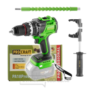 Aku šroubovák Procraft PA18ProBL (bez baterie a nabíječky) | PA18ProBL-BB gallery main image