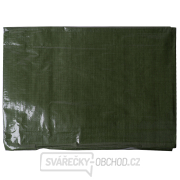 Plachta Procraft GT5x6 120g/m2 nepromokavá s oky 5x6 m zelená | GT5x6 Náhled