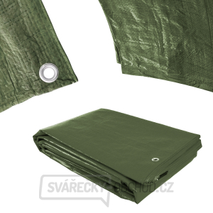 Plachta Procraft GT5x6 120g/m2 nepromokavá s oky 5x6 m zelená | GT5x6 gallery main image