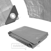 Plachta Procraft ST3x6 200g/m2 nepromokavá s oky 3x6 m stříbrná | ST3x6 gallery main image
