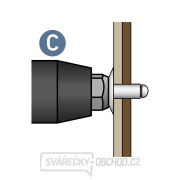 pistole nýtovací aku SHARE20V, BRUSHLESS, 2Ah náhled