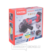 bruska úhlová aku SHARE20V, 125mm, BRUSHLESS, 4Ah náhled