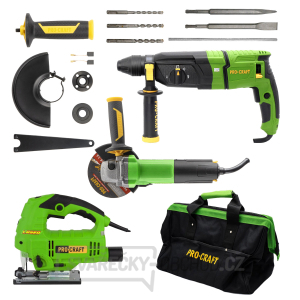 Procraft elektro sada nářadí 4dílů | MAXISET4 gallery main image