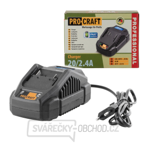 Nabíječka pro 20V Li-ion baterie Procraft 20/2.4А | 20/2.4A gallery main image