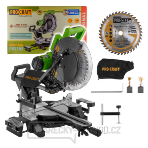Pokosová pila s pojezdem Procraft PGS305 | PGS305 gallery main image
