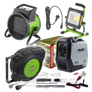 Sada elektrocentrála, topení a osvětlení Procraft SIGP25SET | SIGP25SET gallery main image