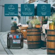 Invertorová benzínová elektrocentrála Könner & Söhnen KS 8100iE 1/3 ATSR náhled