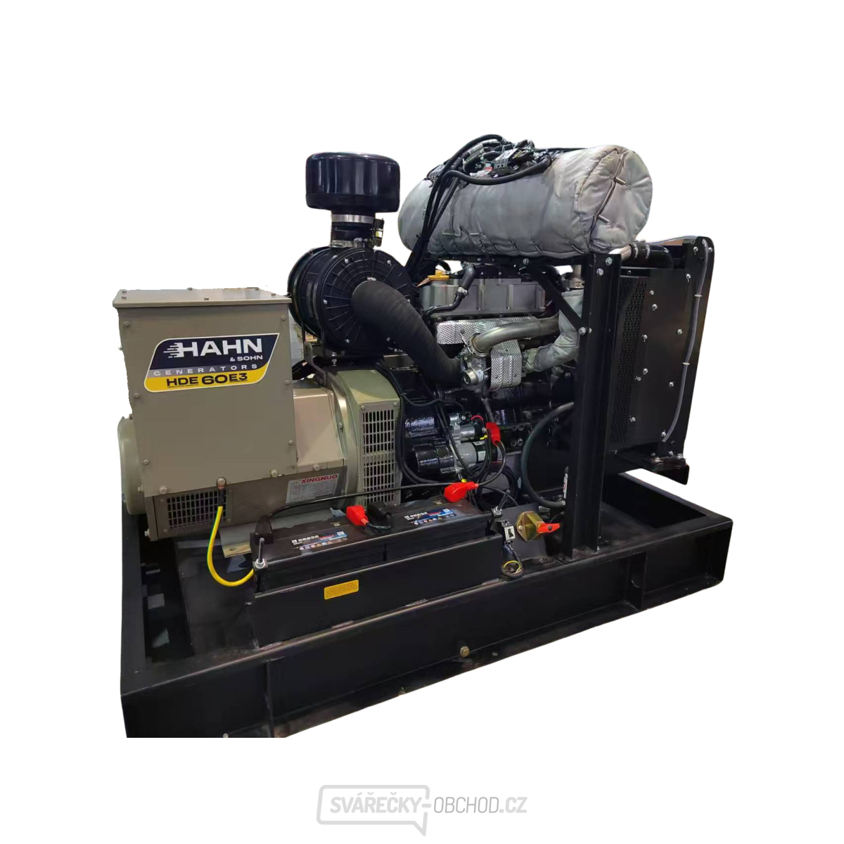 Dieselová elektrocentrála Hahn & Sohn HDE60E3, otevřená verze, Stage V