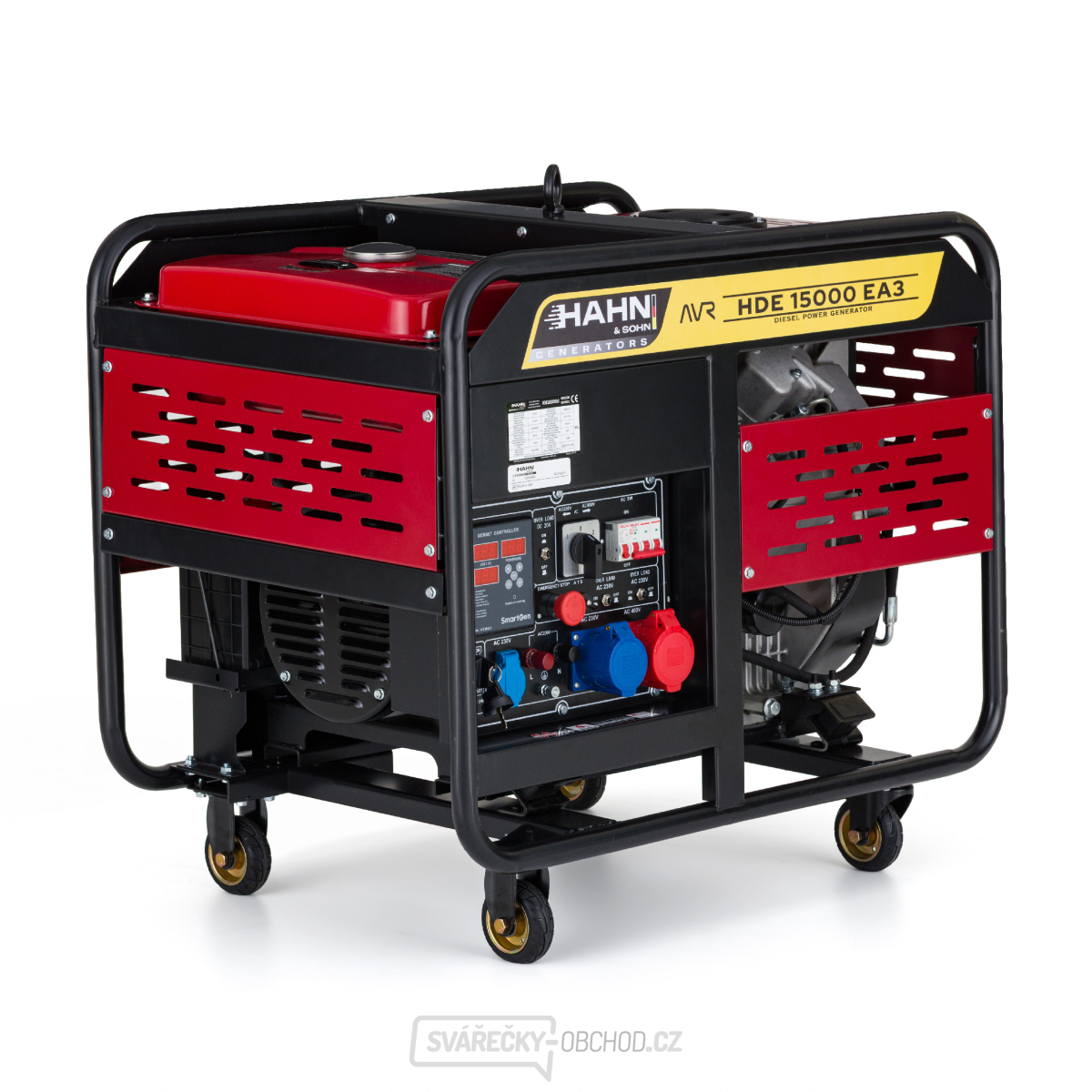 Dieselová elektrocentrála Hahn & Sohn HDE 15000EA3