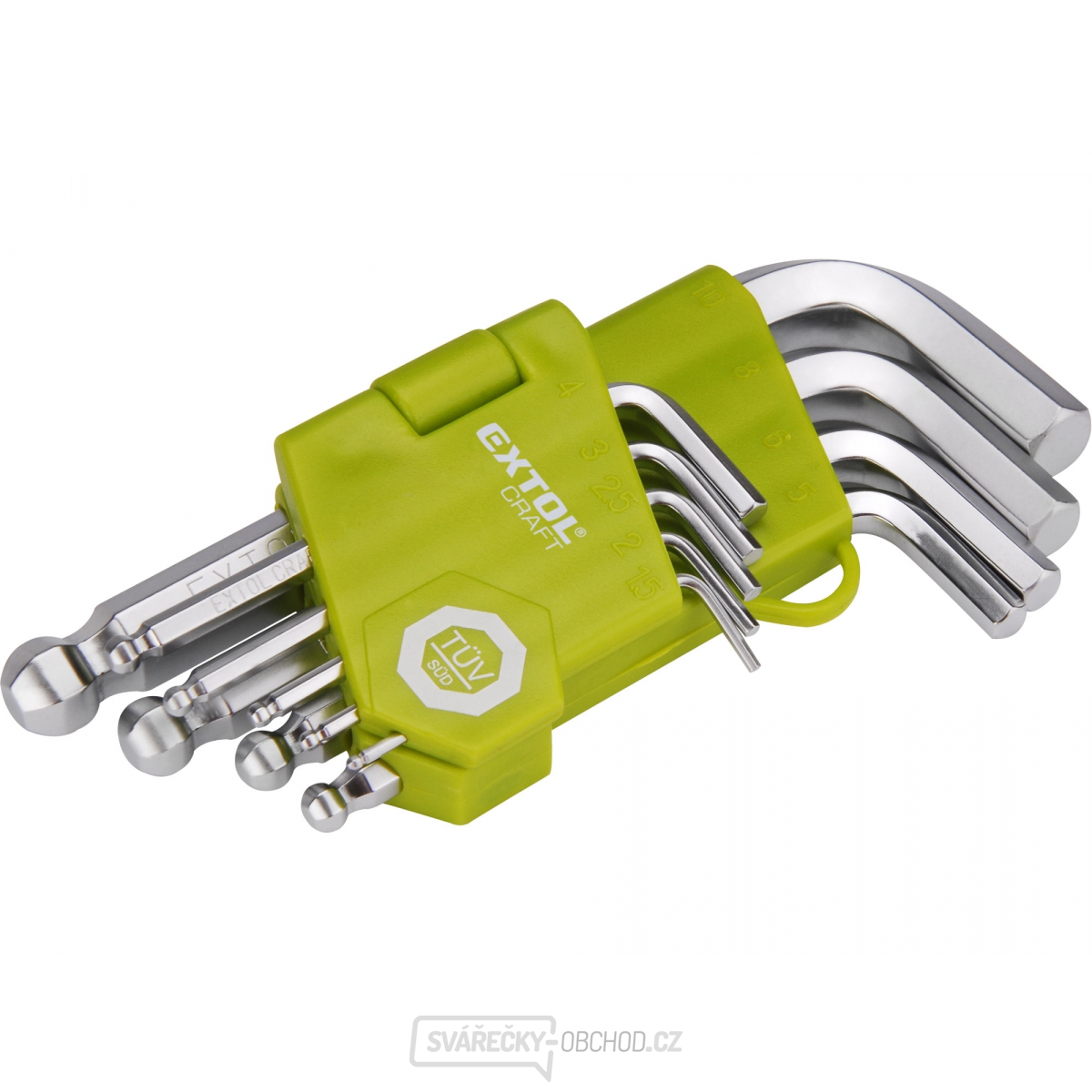 L-klíče imbus krátké - 9ks