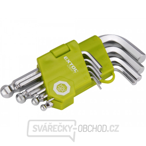 L-klíče imbus krátké - 9ks L-klíče imbus krátké - 9ks gallery main image