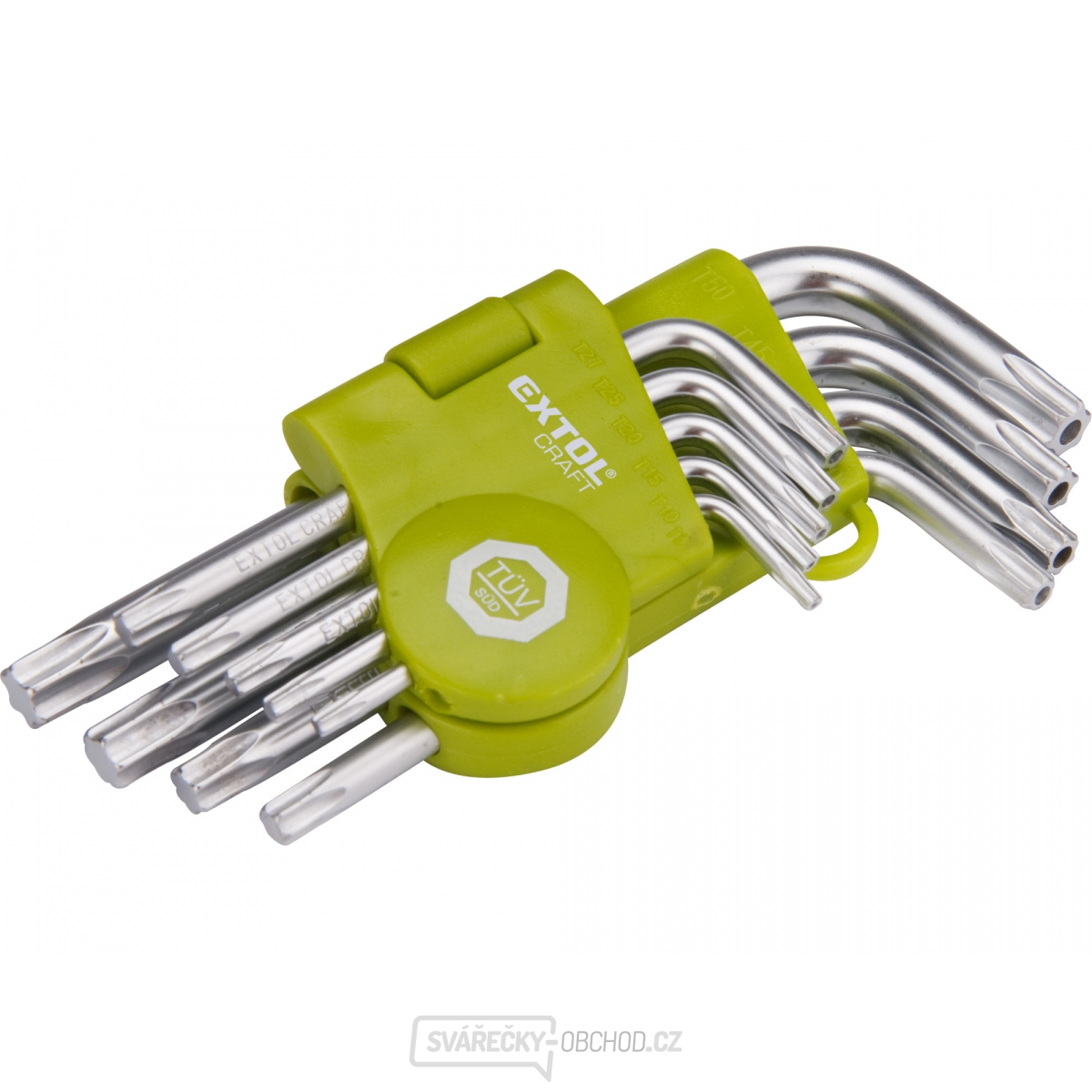 L-klíče TORX krátké - 9ks