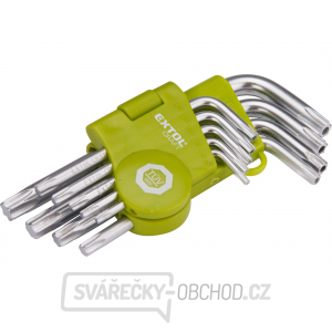 L-klíče TORX krátké - 9ks L-klíče TORX krátké - 9ks gallery main image